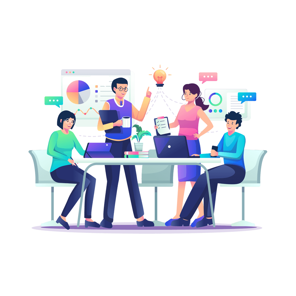Equipe WEBJET - Profissionais especializados em marketing digital